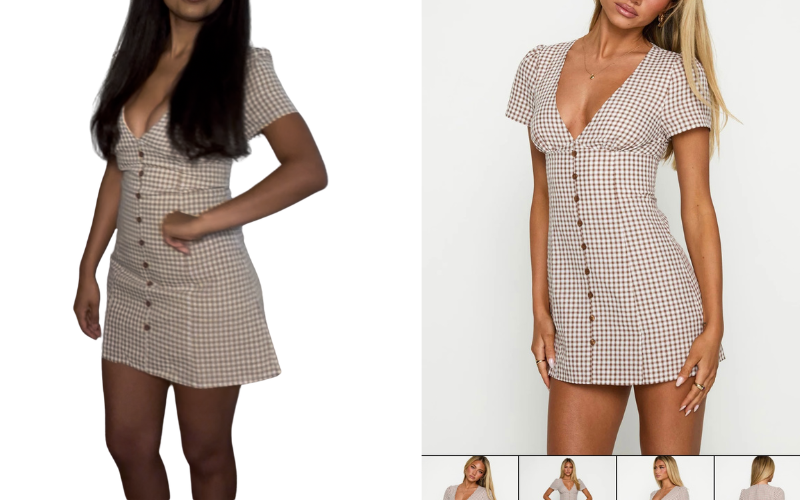 Princess Polly Romper Review for Petite & Busty Girls (Sizing Tips)