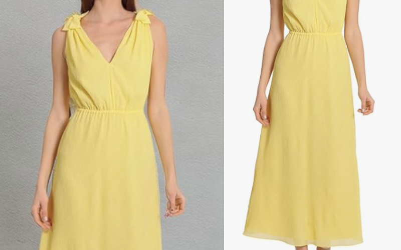 ariana grande yellow dress