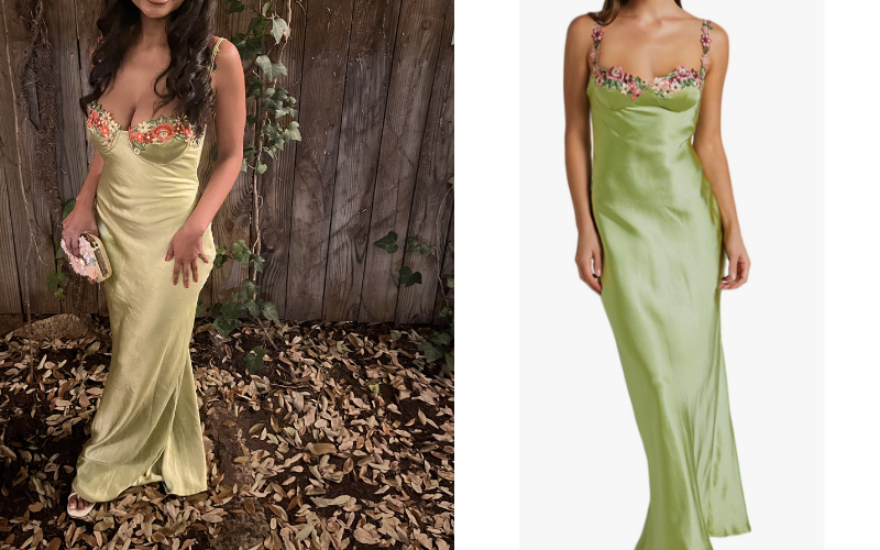 kenzie maxi dress green Kenzie Maxi Dress Green