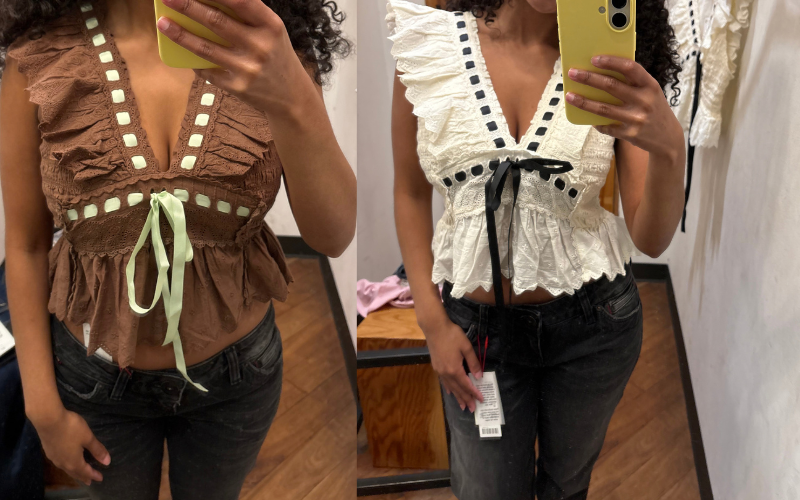 Urban Outfitters Try-On: Kimchi Blue Blouse & Jeans Review